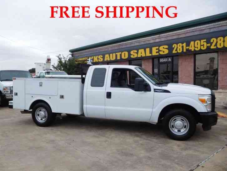 FORD F-250 SUPER DUTY UTILITY SERVICE TRUCK LONG BED (2011)