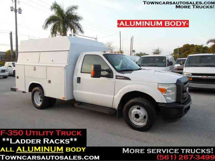 Ford F350 ENCLOSED UTILITY TRUCK Aluminum Body (2011)