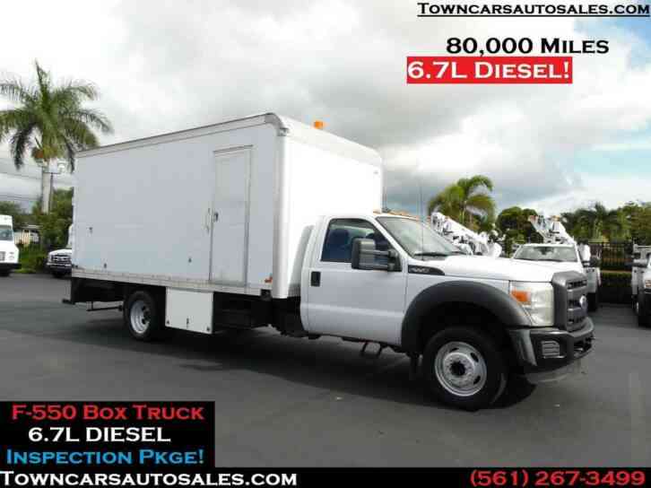 Ford F550 Sewer Inspection DIESEL Box Truck (2011)
