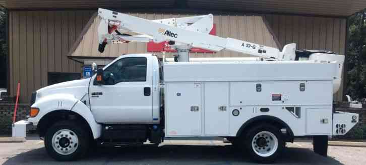 Ford F650 ProLoader Atlec AT37G Bucket Truck (2011)