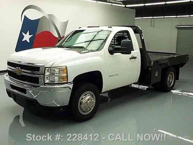 Chevrolet Silverado 3500 REG CAB DRW 4X4 FLAT-BED 39K (2012)