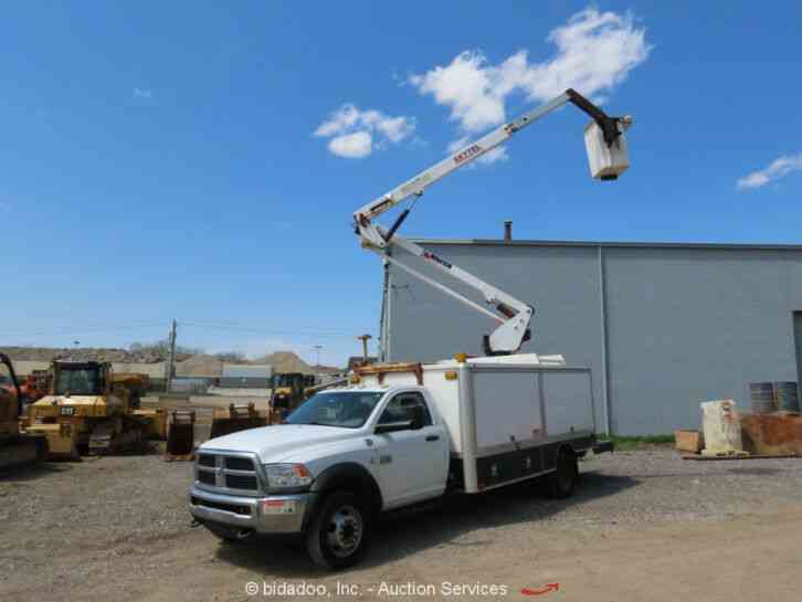 Dodge Ram 5500 40' 9  Bucket Truck Aerial Boom Cummins bidadoo -Repair (2012)
