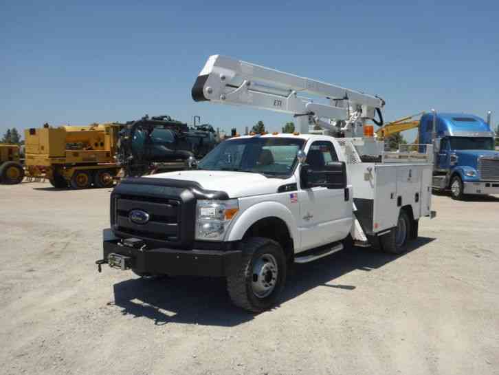 FORD F350 4X4 BUCKET BOOM TRUCK DIESEL (2012)