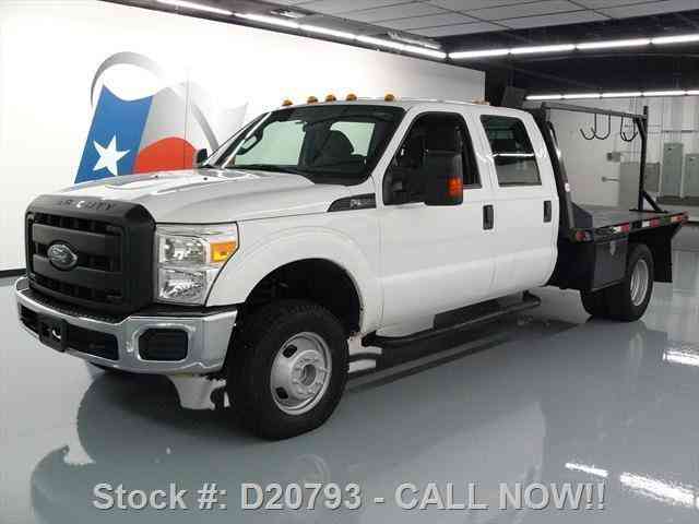 Ford F-350 4X4 CREW 6. 2L V8 DUALLY FLATBED TOW (2012)