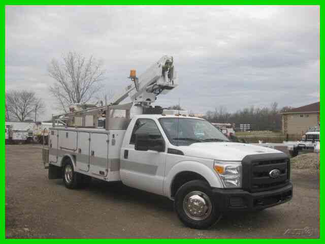 FORD F350 6. 2L ''ZERO MILE MOTOR;', AUTO AC WITH ''ALTEC''' BRAND 34; (2012)