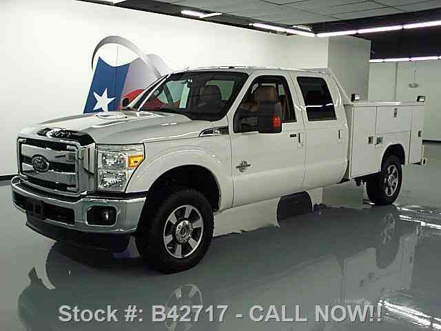 Ford F-350 LARIAT 4X4 DIESEL SERVICE/UTILITY (2012)