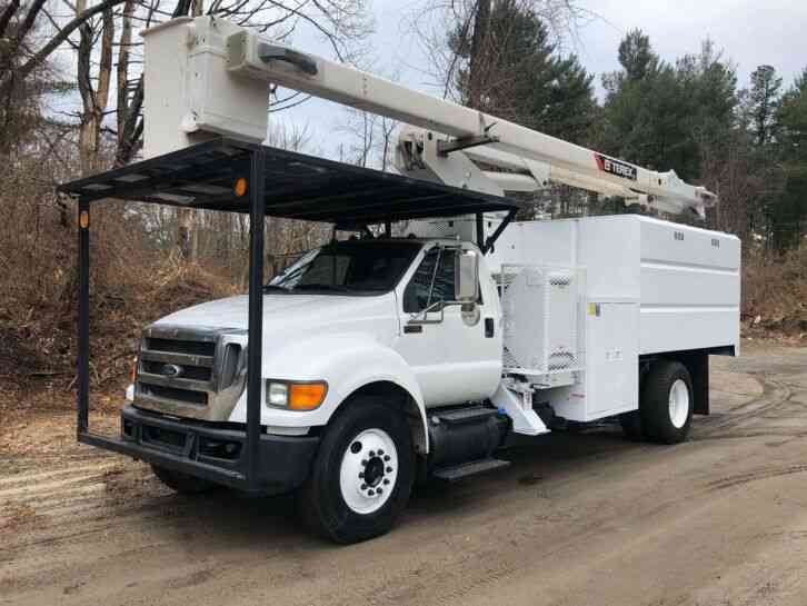 Ford F750 Terex 75’ Elevator Forestry Bucket Truck (2012)