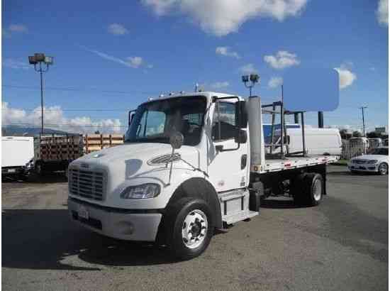 Freightliner M2 AIR RIDE SUSPENSION 14FT FLATBED -WE CAN CHANGE FOR DUMP BOX TOW OR OTHER (2012)