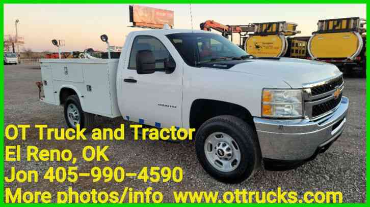 Chevrolet 2500 Utility Service Bed 6. 0L CNG / Gas Pickup (2013)