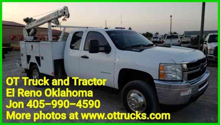 Chevrolet 4000lb Crane Service Utility Bed 2wd 3500 (2013)