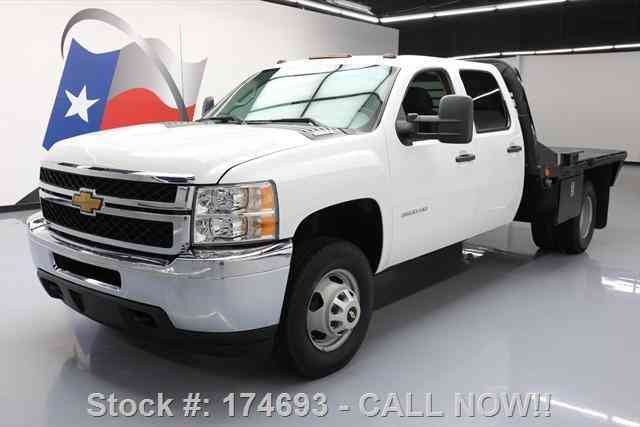 Chevrolet Silverado 3500 HD CREW 6. 0 V8 DRW FLATBED (2013)