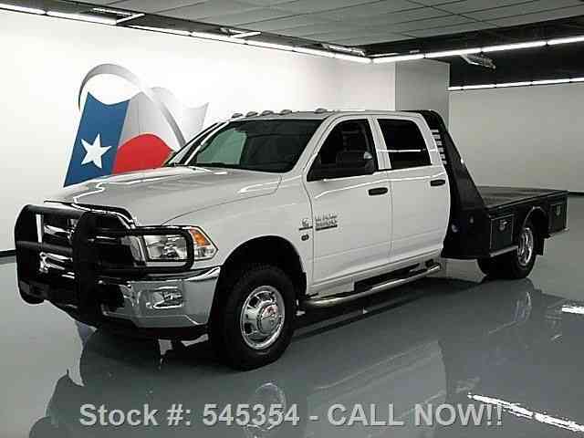 Dodge Ram 3500 HD TRADESMAN 4X4 DIESEL FLATBED (2013)