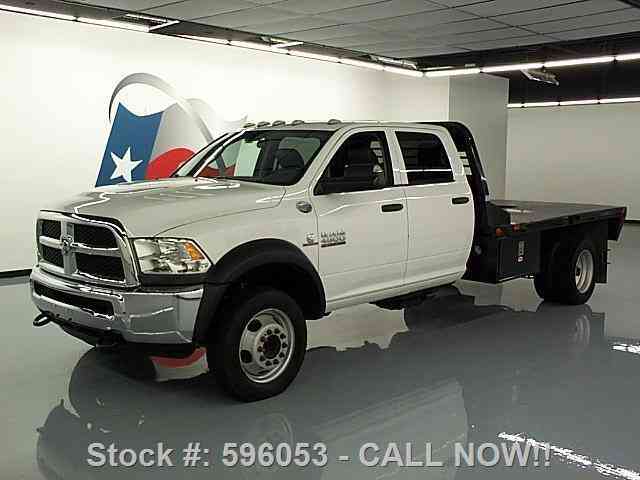 Dodge Ram 4500 CREW 4X4 DIESEL DUALLY FLATBED (2013)