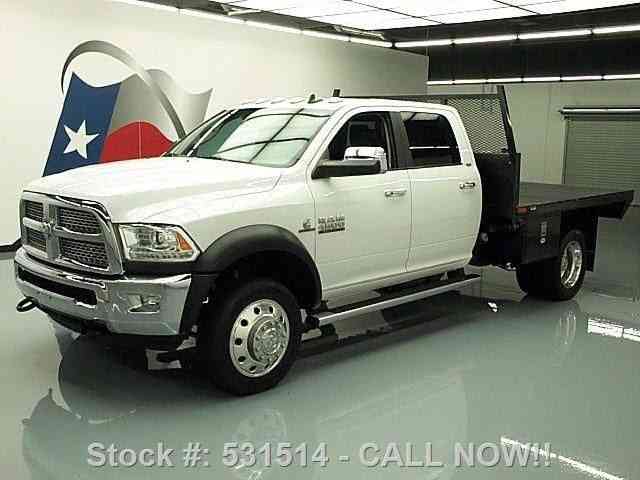 Dodge Ram 4500 LARAMIE CREW DIESEL DRW FLAT BED (2013)