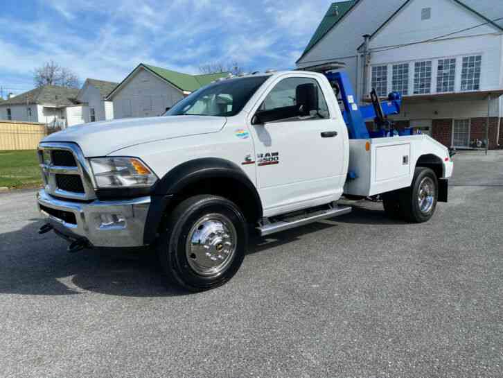 DODGE RAM 4500 WRECKER TOW TRUCK CAR HAULER WINCH (2013)