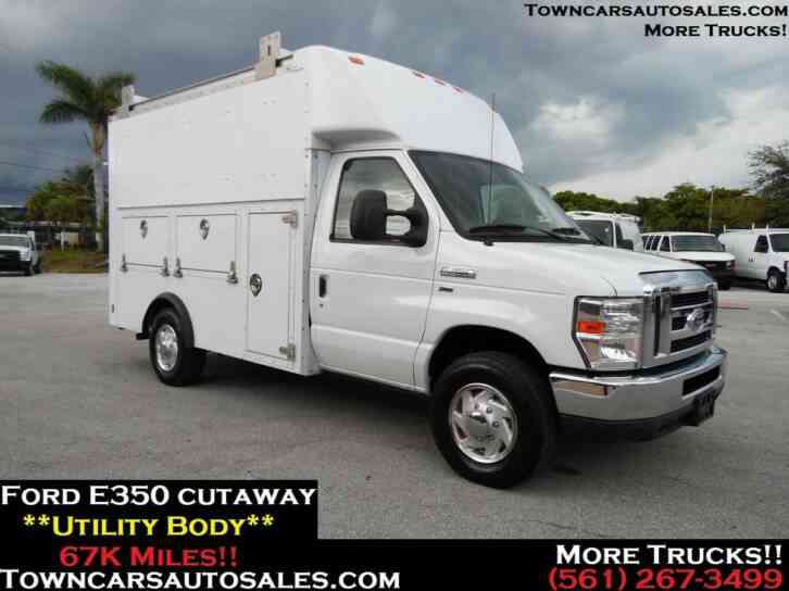 cutaway utility van for sale