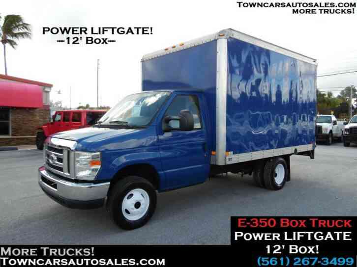Ford 50 Box Truck Power Liftgate 13 Van Box Trucks