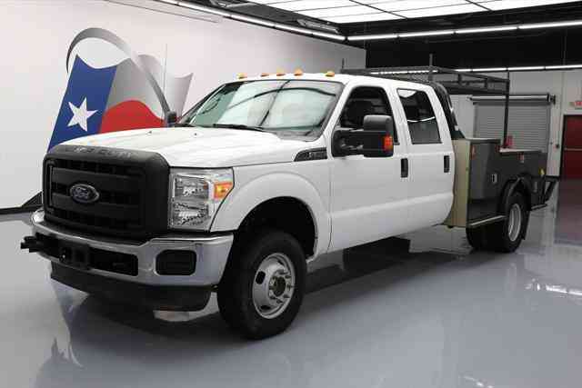 Ford F-350 CREW 4X4 DUALLY 6. 2L SERVICE TRUCK (2013)