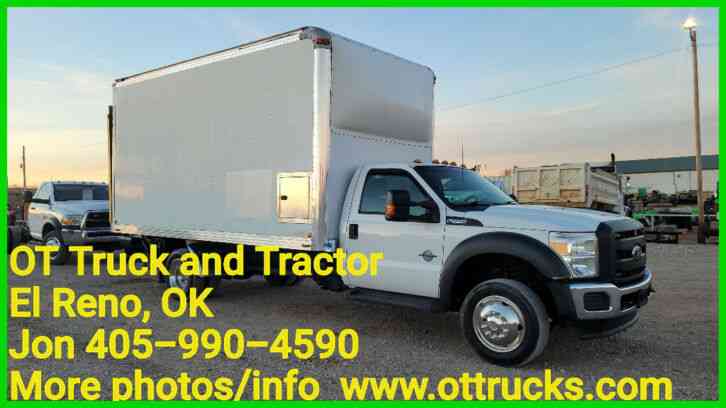 Ford F-550 16ft Box Cube Delivery Truck Liftgate 6. 7L Diesel F550 (2013)