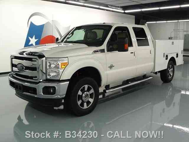 Ford F-350 LARIAT 4X4 DIESEL SERVICE/UTILITY (2013)