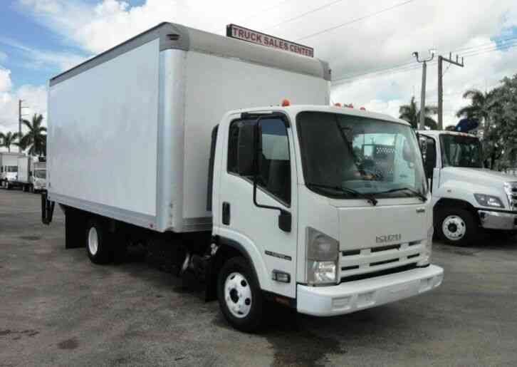 Isuzu NPR HD 16FT DRY BOX. TRUCK UNDER LIFTGATE BOX TRUCK CARGO 179664 Mile (2013)