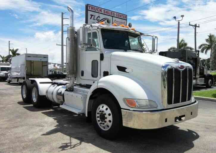 Peterbilt 384 TANDEM AXLE DAY CAB TRUCK TRACTOR WITH PTO WET KIT (2013)