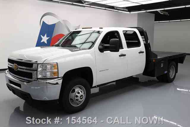 Chevrolet Silverado 3500 CREW DRW 4X4 FLAT BED (2014)