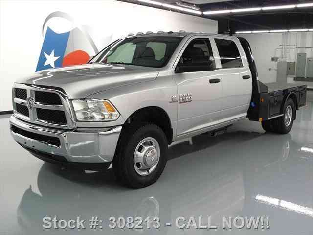 Dodge Ram 3500 HD TRADESMAN 4X4 DIESEL FLATBED (2014)