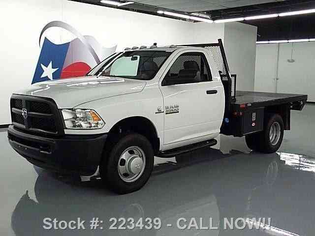 Dodge Ram 3500 REG CAB DIESEL DUALLY FLAT BED (2014)