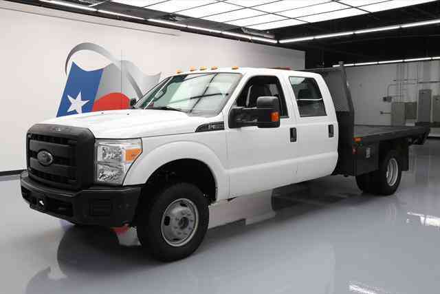 Ford F-350 4X4 CREW 6. 2L DUALLY FLATBED 6-PASS (2014)