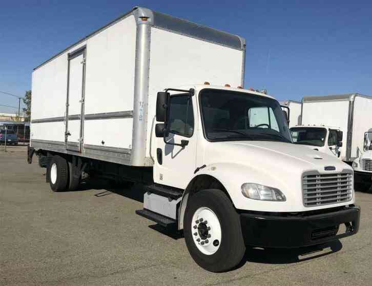 Freightliner M2 26FT BOX TRUCK-LIFTGATE& RAMP MOVER TRUCK-26, 000# gvw (2014)