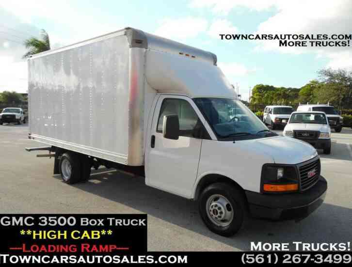 GMC SAVANA 3500 Cutaway Box Truck (2014)