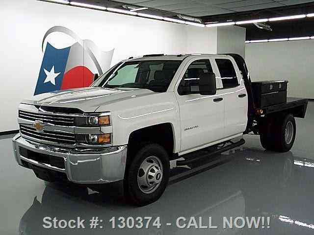 Chevrolet Silverado 3500 DBL CAB DRW FLAT BED (2015)