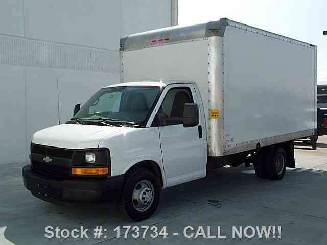 Chevrolet Express 3500 CUTAWAY BOX VAN DUALLY (2015)