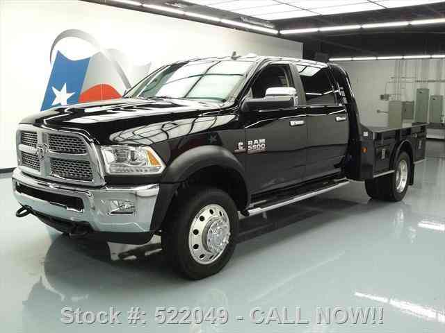 Dodge Ram 5500 LARAMIE 4X4 DIESEL FLATBED NAV (2015)