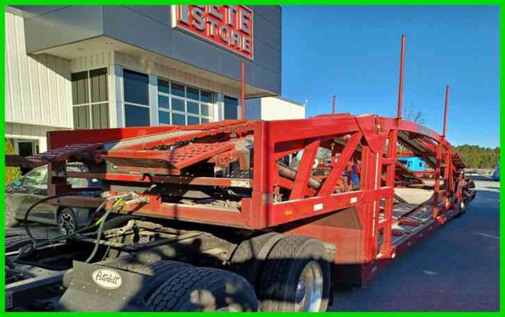 EZ5307XL Used High Mount Car Hauler Trailer - 7 Car- Self Contained ! (2015)
