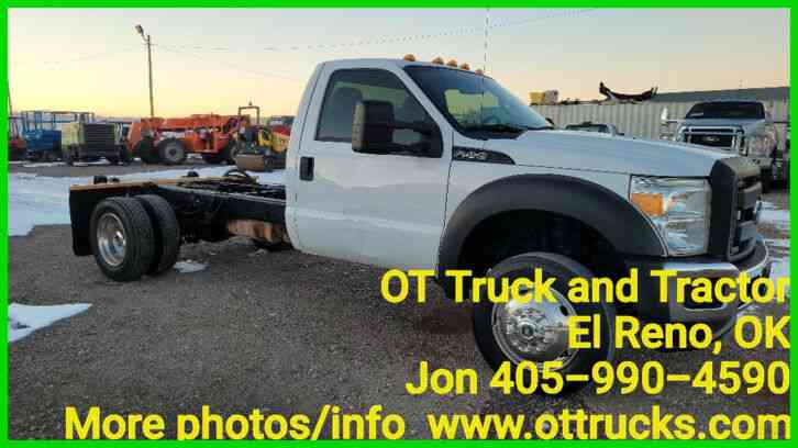 Ford F-550 84in CTA Cab Chassis 6. 8L Gas Truck (2015)