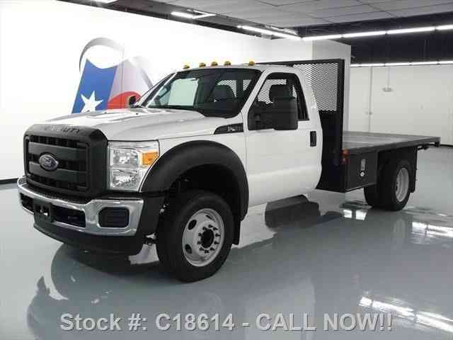 Ford F-450 F450 REG CAB 6. 8L V10 DUALLY FLATBED ONLY 8K (2015)