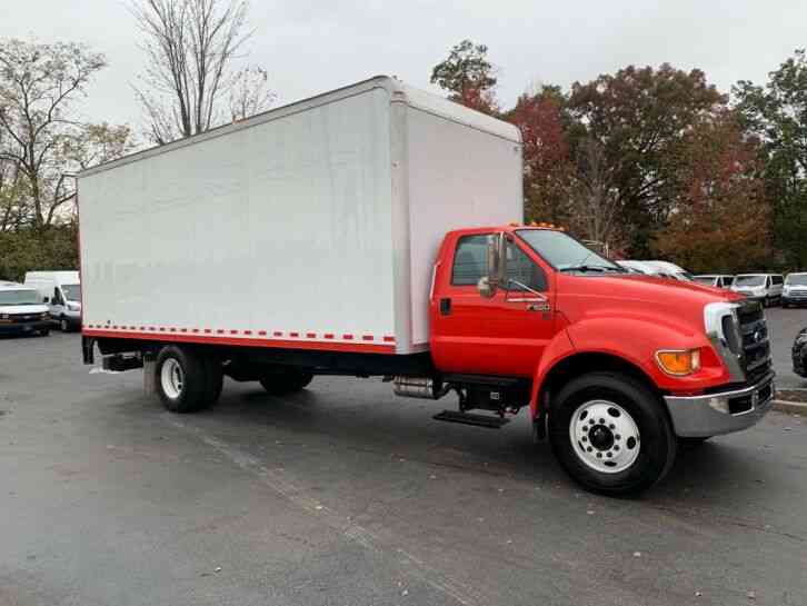 Ford F650 24 BOX TRUCK NON CDL 9 HIGH BOX 2015 Van Box Trucks