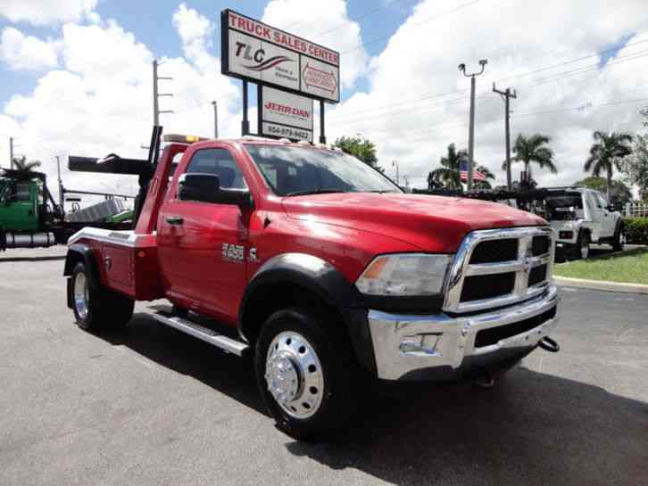 Ram 4500 JERRDAN WRECKER TOW TRUCK. MPL-NG AUTO SELF LOADER (2015)