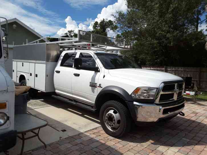 Dodge 5500 tradesman 4x4 crewcab (2015)