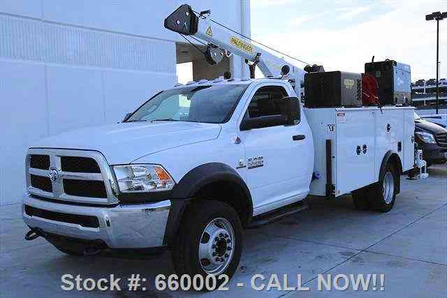 Dodge Ram 5500 HD REG CAB 4X4 DIESEL SERVICE CRANE (2015)