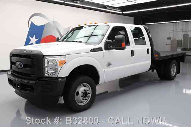 Ford F-350 XL CREW 4X4 DIESEL DUALLY FLATBED (2016)