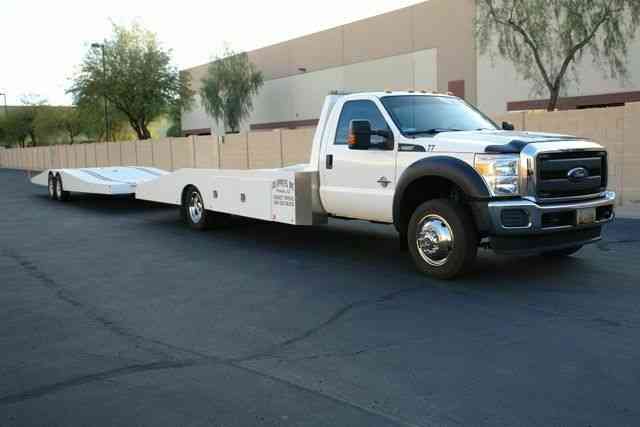 Ford F-550 Hodges Ramp Truck & Trailer XL (2016)