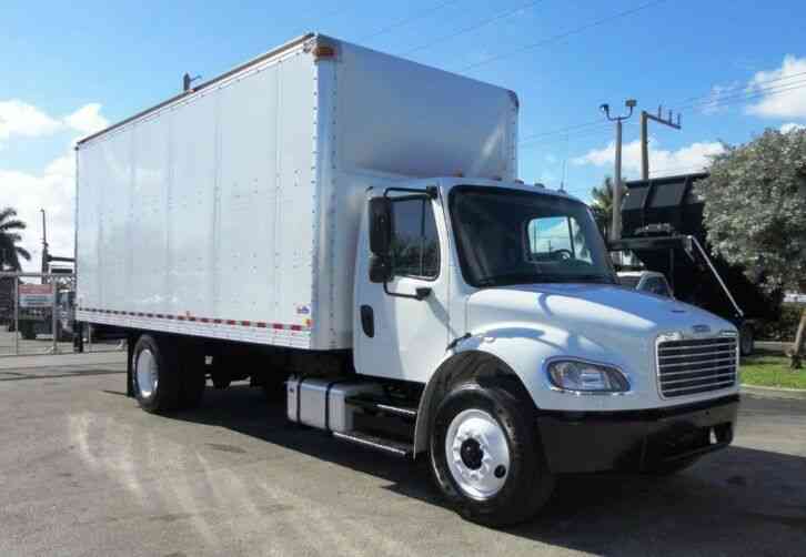 Freightliner BUSINESS CLASS M2 106 22FT DRY BOX. TUCK UNDER LIFTGATE BOX TRU (2016)