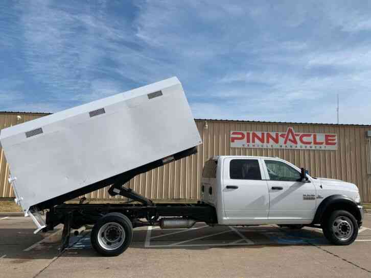 RAM 4X4 CREW CAB DUMP BED 5500 4x4 RAM CHIPPER BED (2016)