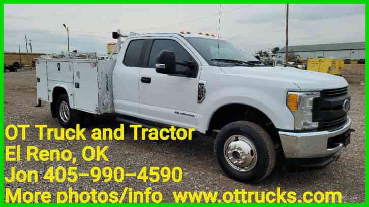 Ford F-350 4wd Extended Cab 9ft Service Utility Bed Truck 6. 7L Diesel (2017)