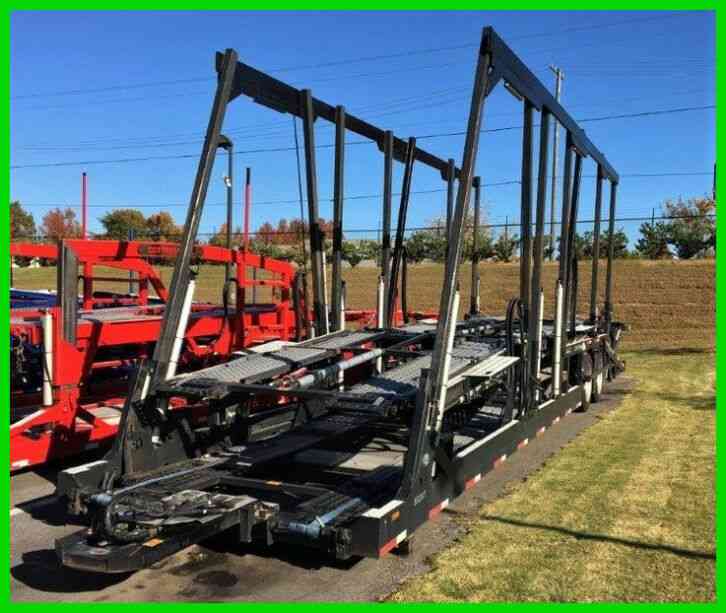 COTTRELL CX-09HCS USED HIGH SIDE RAIL TRAILER- GOOD COND, QUIXSPINZ, 22. 5'S (2019)
