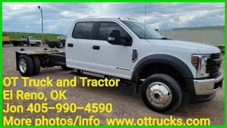 Ford F-550 4wd Crew Cab 84in CTA Cab Chassis 203  6. 7L Diesel (2019)