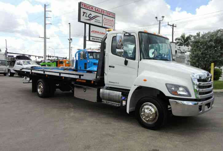 HINO 258LP 22FT JERRDAN ROLLBACK TOW TRUCK. . 22SRR66T-LPW (2020)